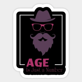 Age is just a number - Dad Sticker